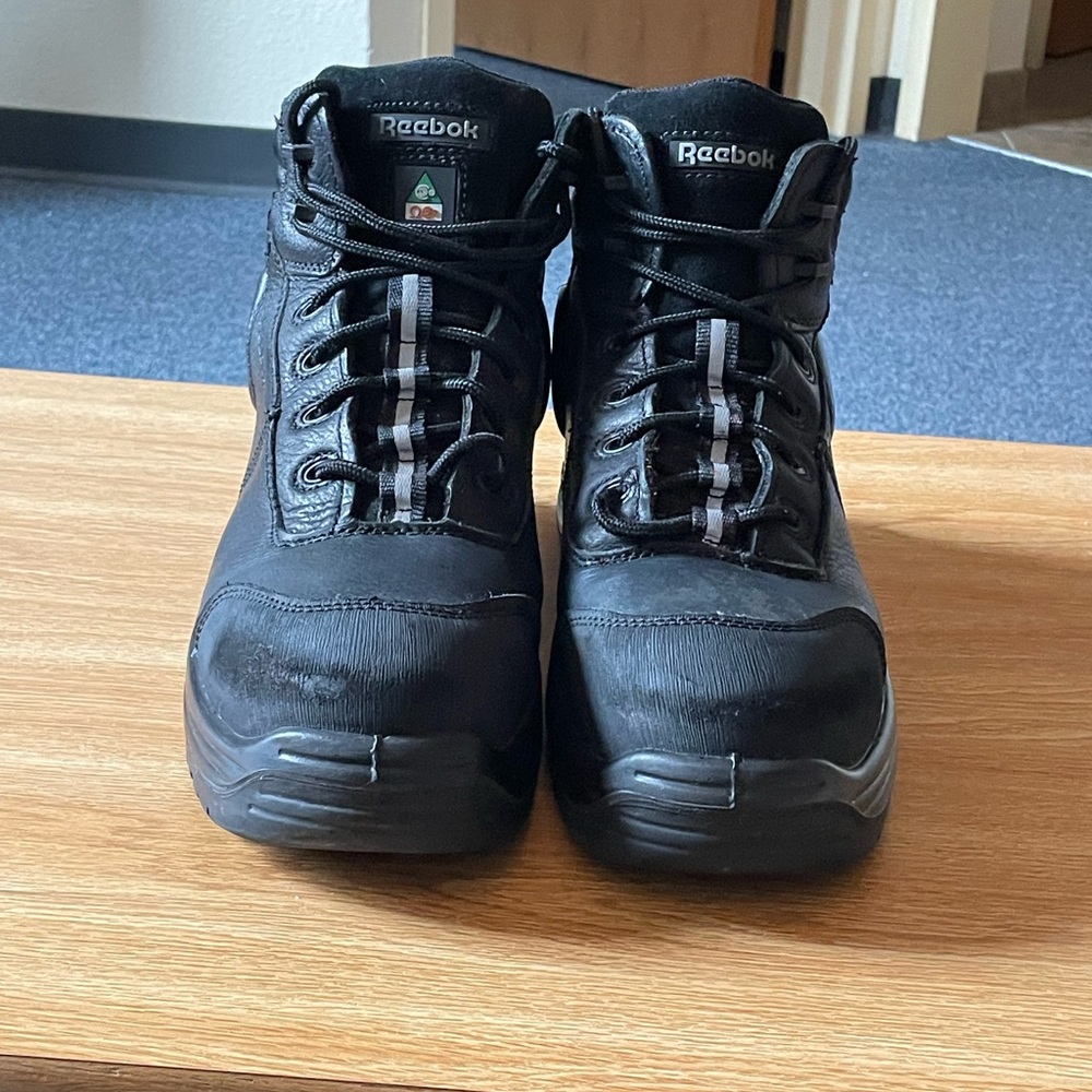 Reebok Black Waterproof Utility Boots